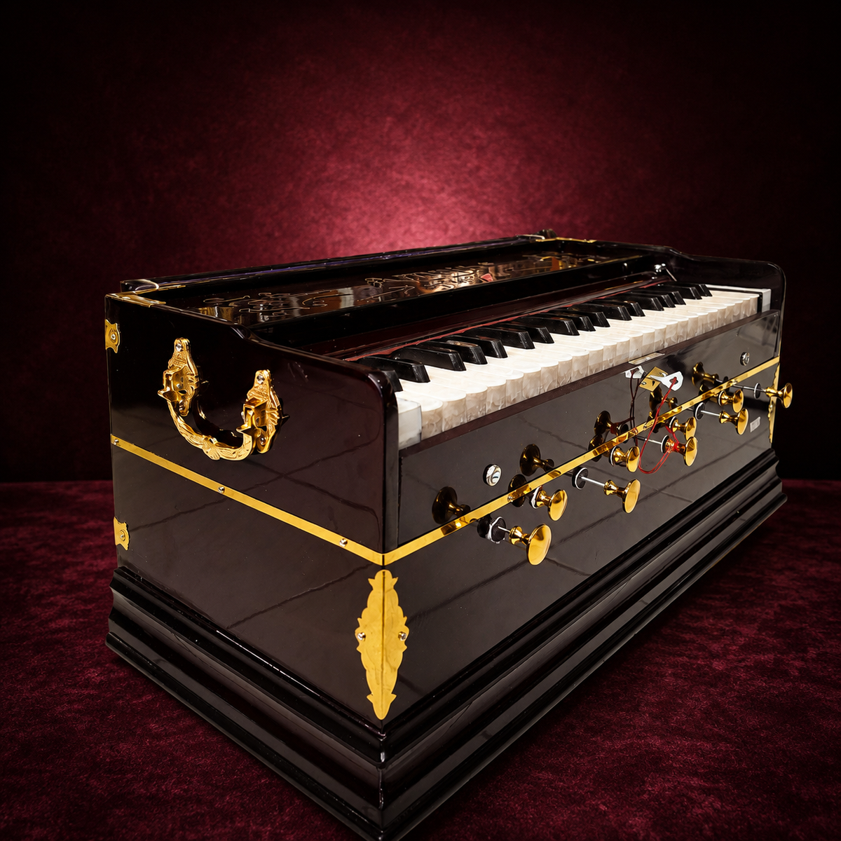 Professional Boxed Harmoniums (2-Reeds)