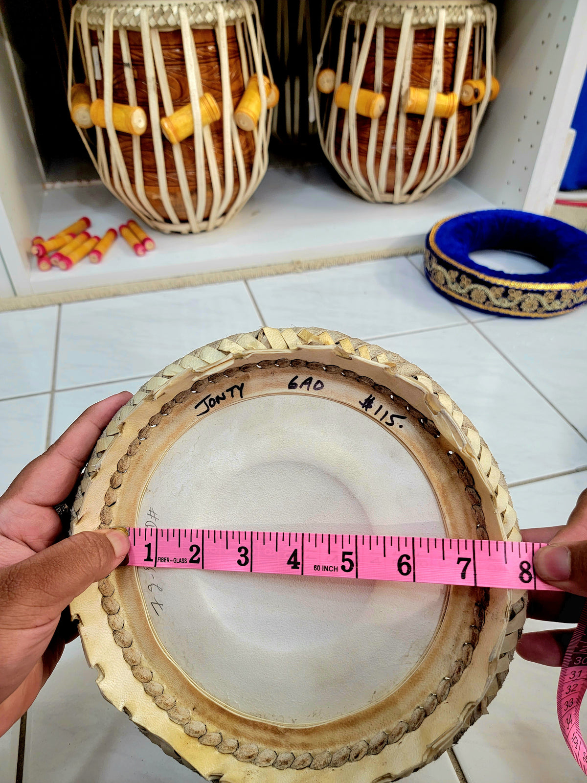 Jonty 7.25" D# Dayan Skin - Sangeet Store