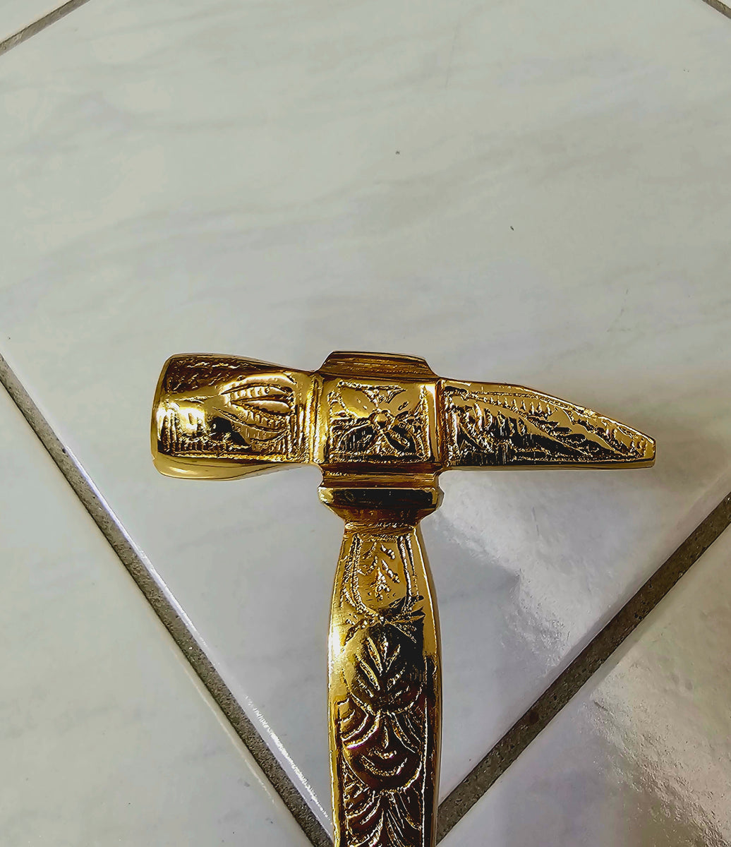 Premium Yellow Gold Plated Hammer Sangeet Store