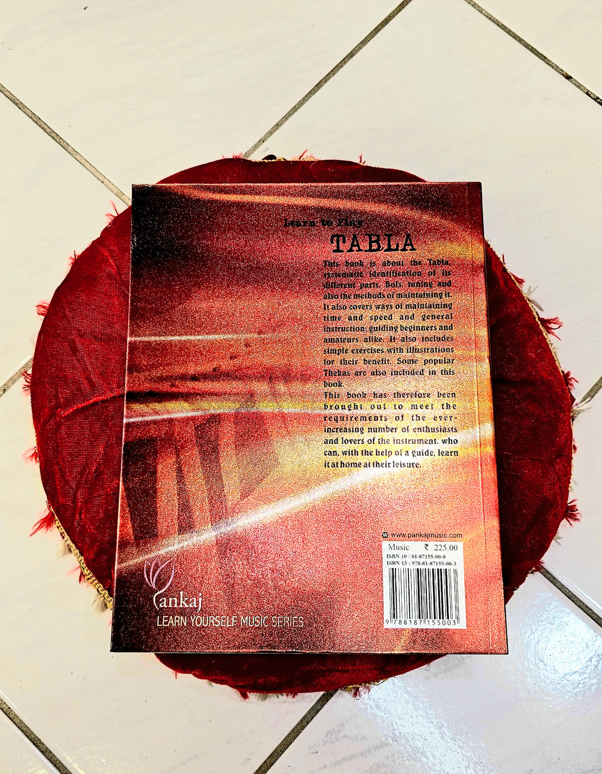 Tabla Book ("Learn to Play Tabla" By: Ram Avtar 'Vir') - Sangeet Store