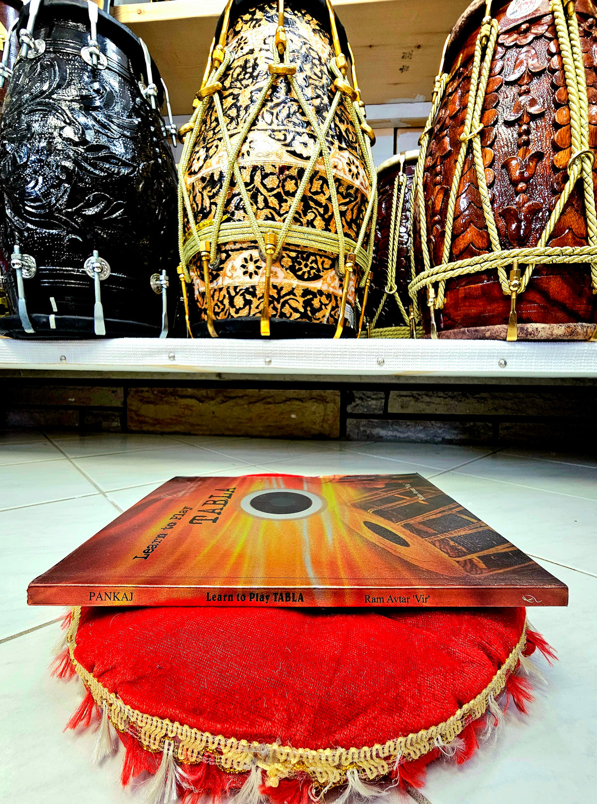 Tabla Book ("Learn to Play Tabla" By: Ram Avtar 'Vir') - Sangeet Store
