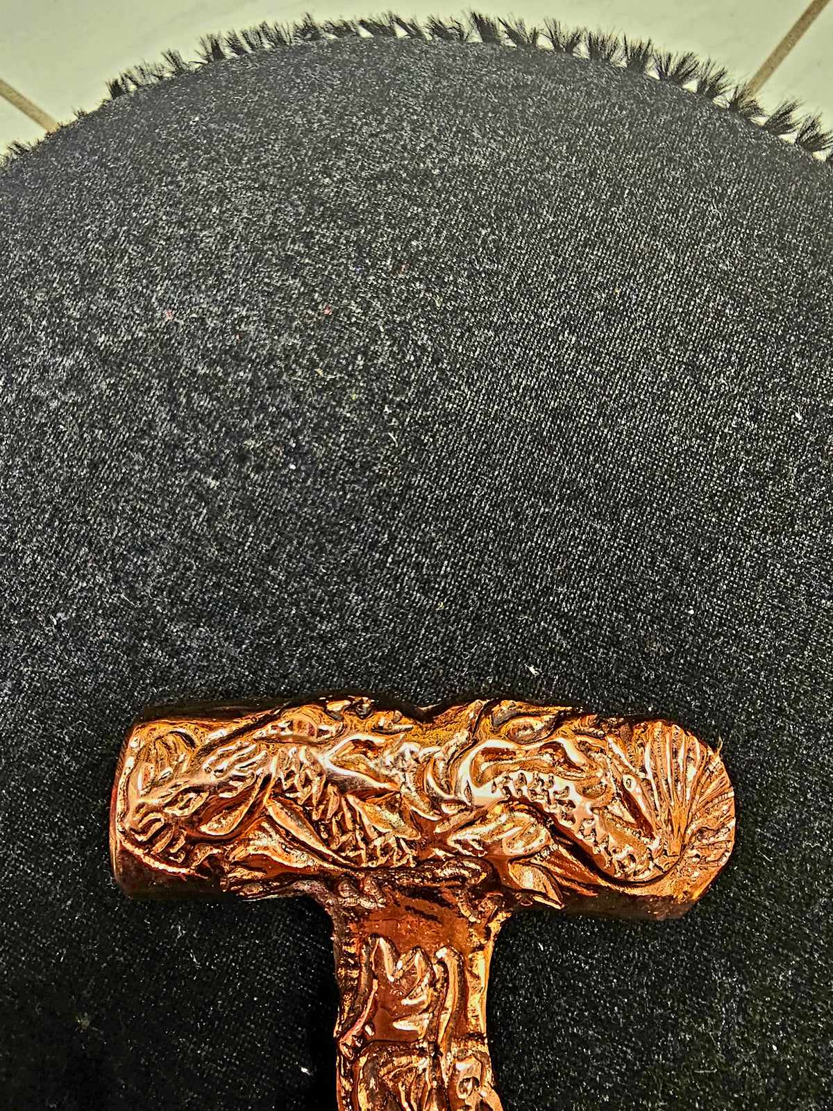 Bronze Mystique: Dragon Designed Tabla Hammer - Sangeet Store