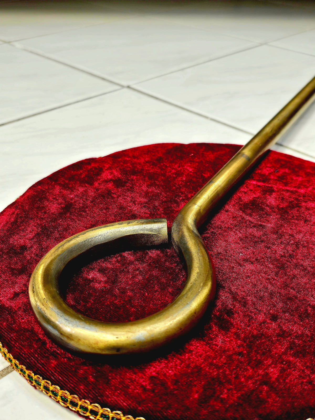 Echo Forge Brass-Coated Dandtaal: 38.25" Artisan Steel Thicker Edition
