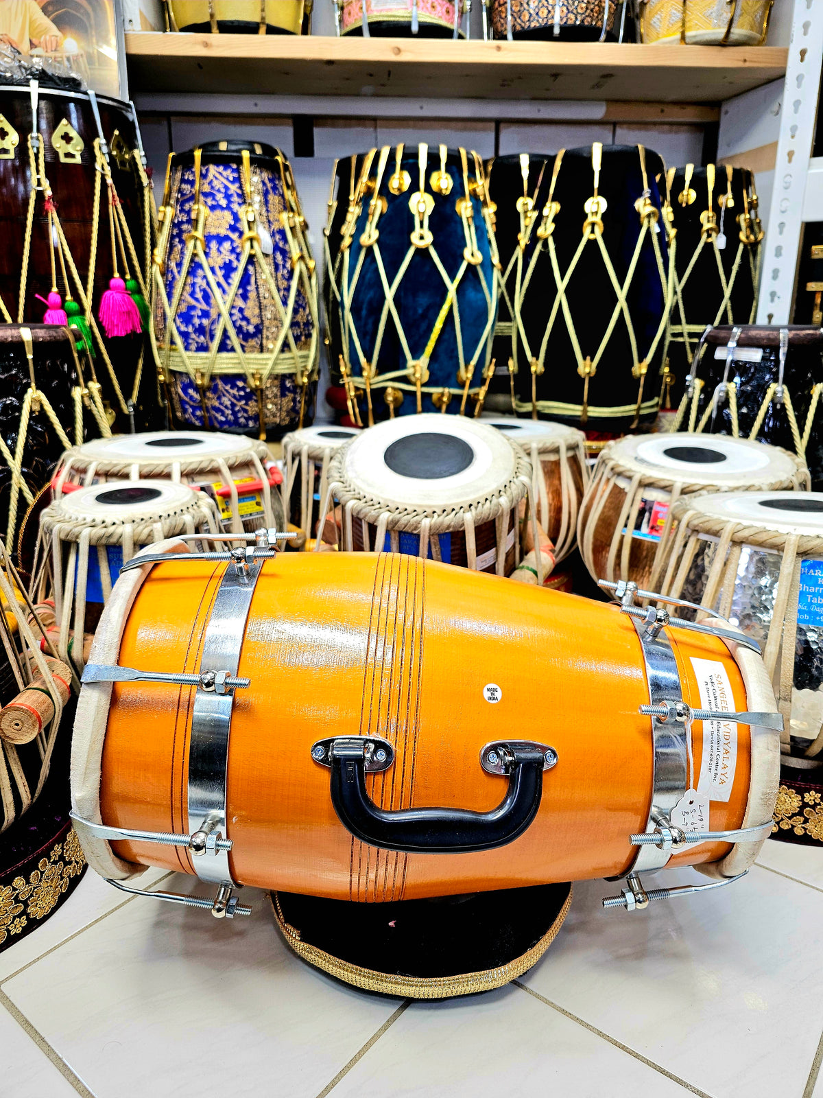 Custom Link for Anupam: Amberwood Rhythm Professional Red Sheesham Dholak