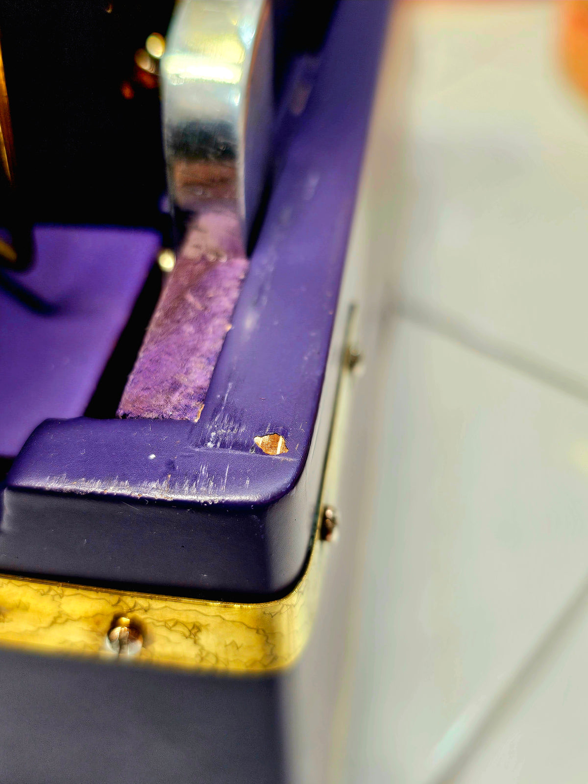 Royal Orchid Harmony: Matte Purple Sangeet Store 3 Reed BMF 9 Scale-Changer Harmonium with Ebony Keys *Very Minor Cosmetic Defects*