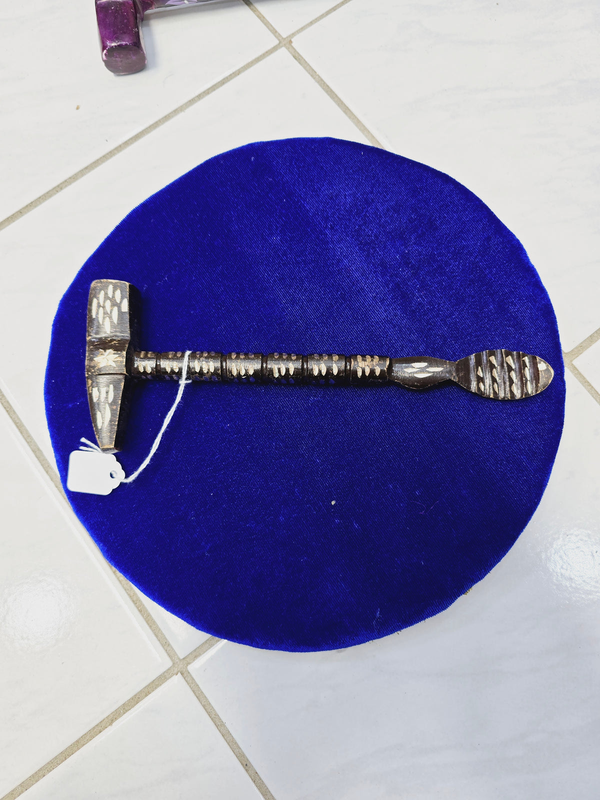 Onyx Gold Tabla Hammer – Premium with Curved End - Sangeet Store