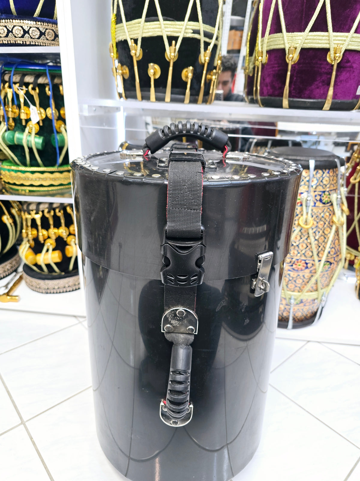 Dholak Guard Vertical Case (for 18" and Smaller Dholaks) - Sangeet Store