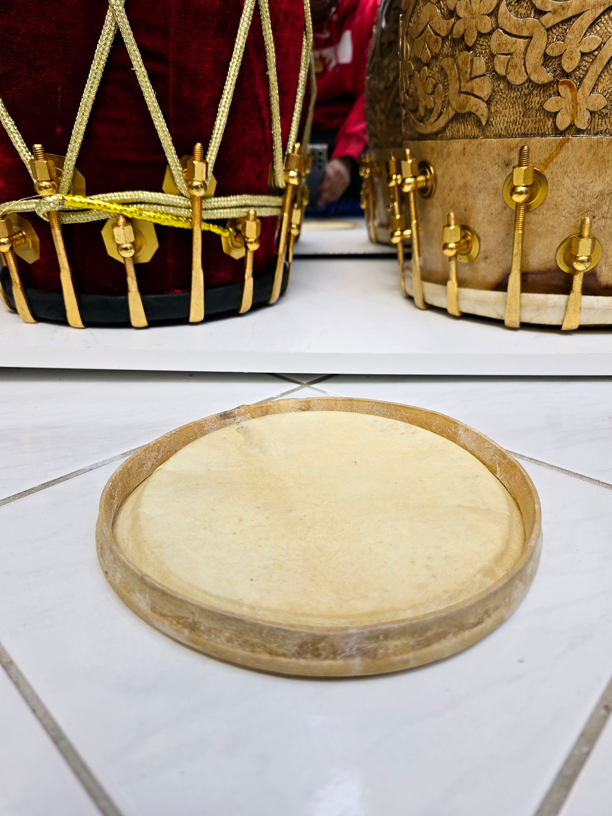 Standard 6.5" Dholak Treble Skin - Sangeet Store