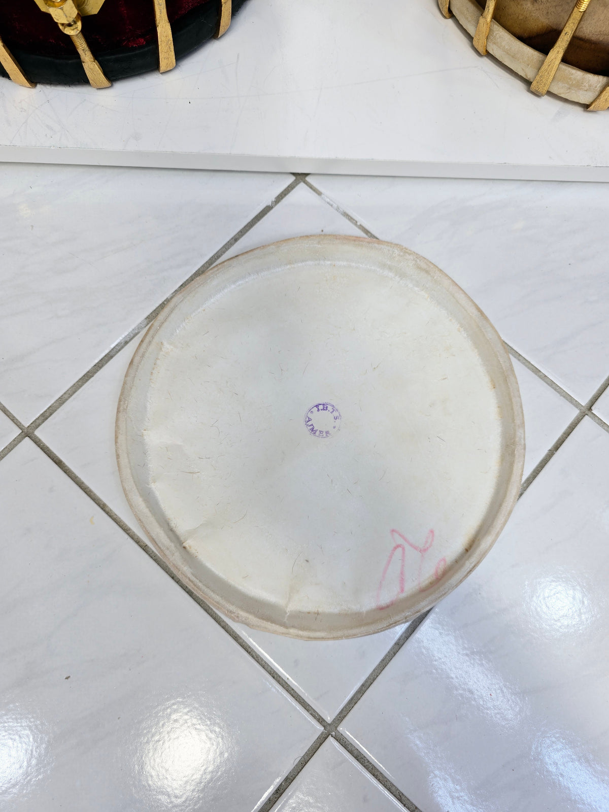 Standard 8.75" Dholak Bass Skin - Sangeet Store