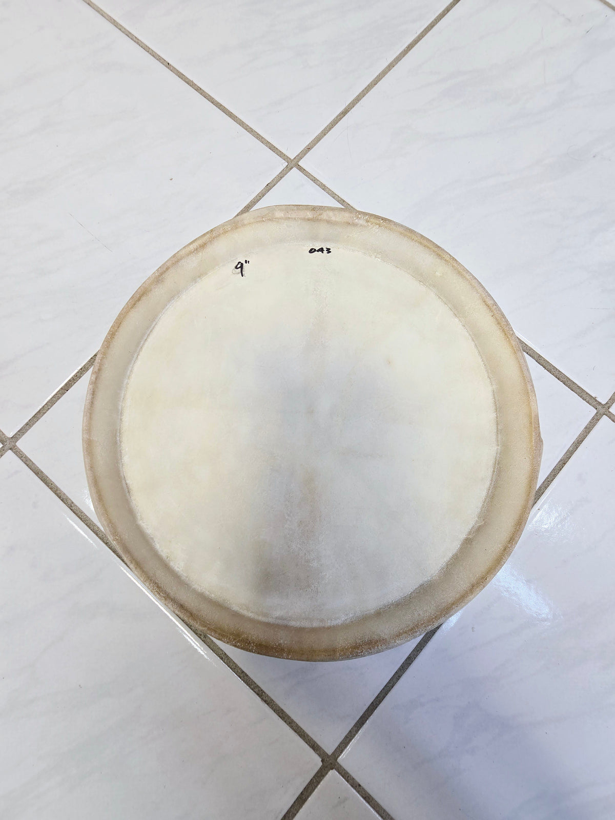 Standard 9" Dholak Bass Skin - Sangeet Store
