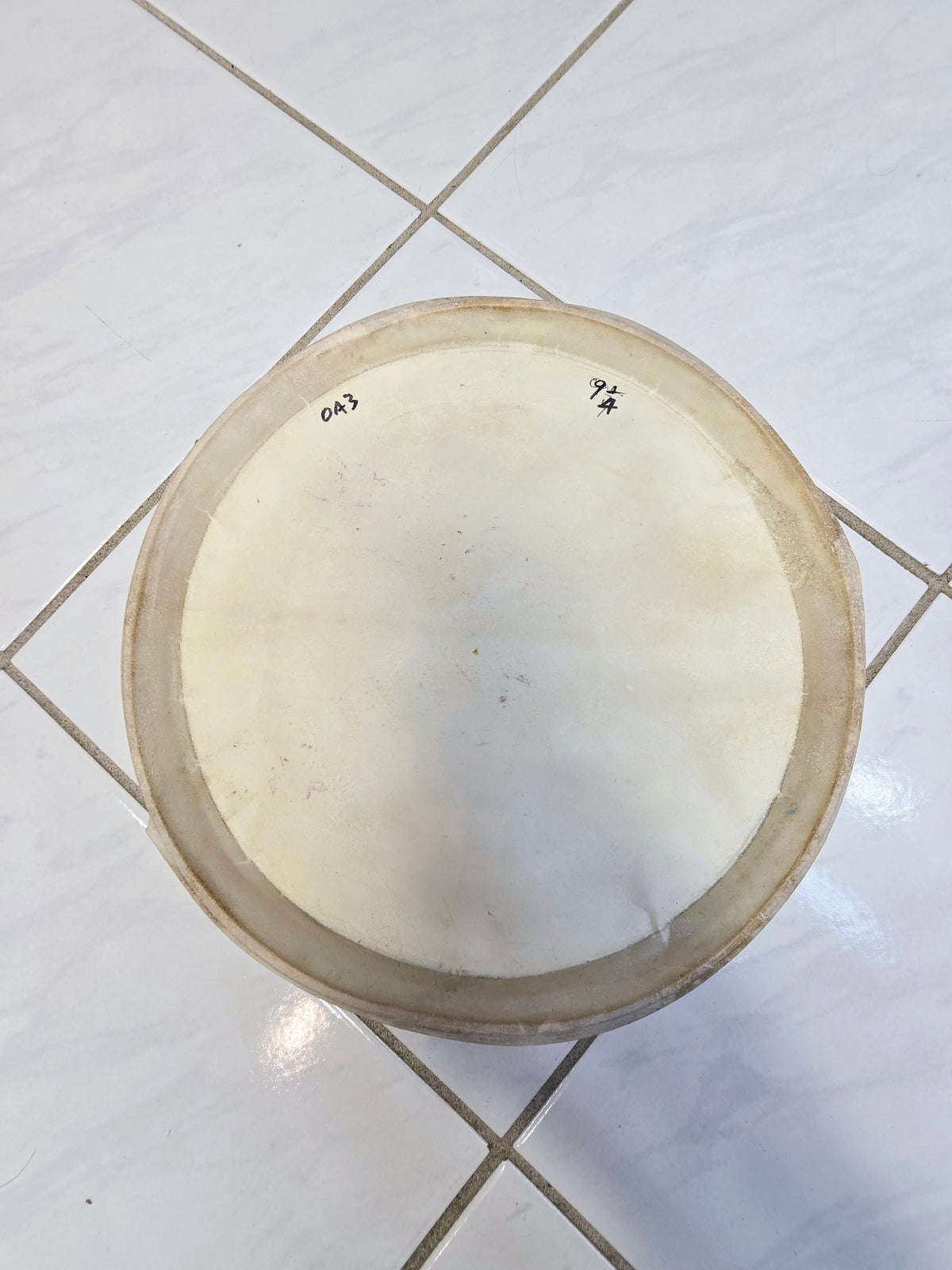 Standard 9.25" Dholak Bass Skin - Sangeet Store