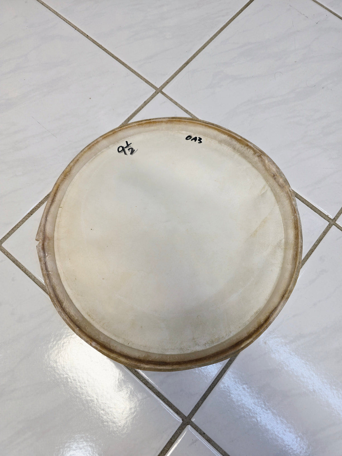 Standard 9.5" Dholak Bass Skin - Sangeet Store