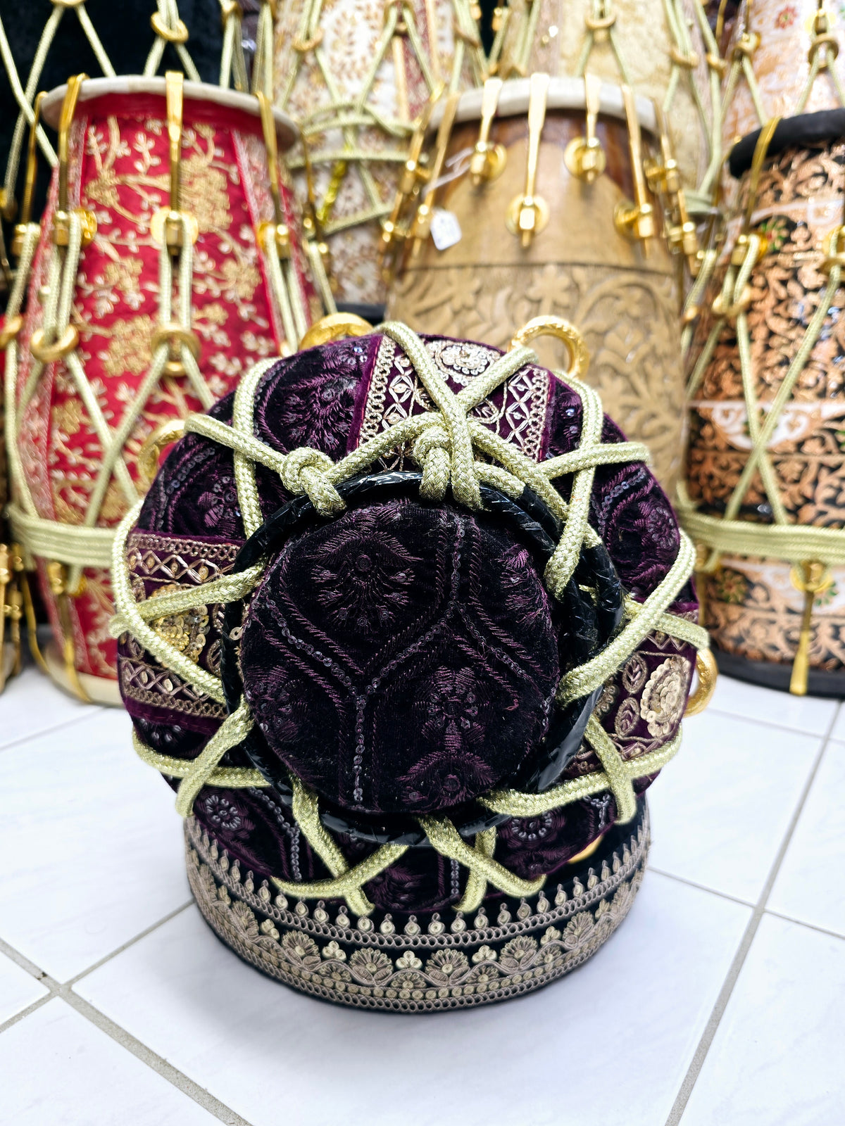 Custom Package: Half-Dholak + Half-Dholki For Avi (Including Delivery)