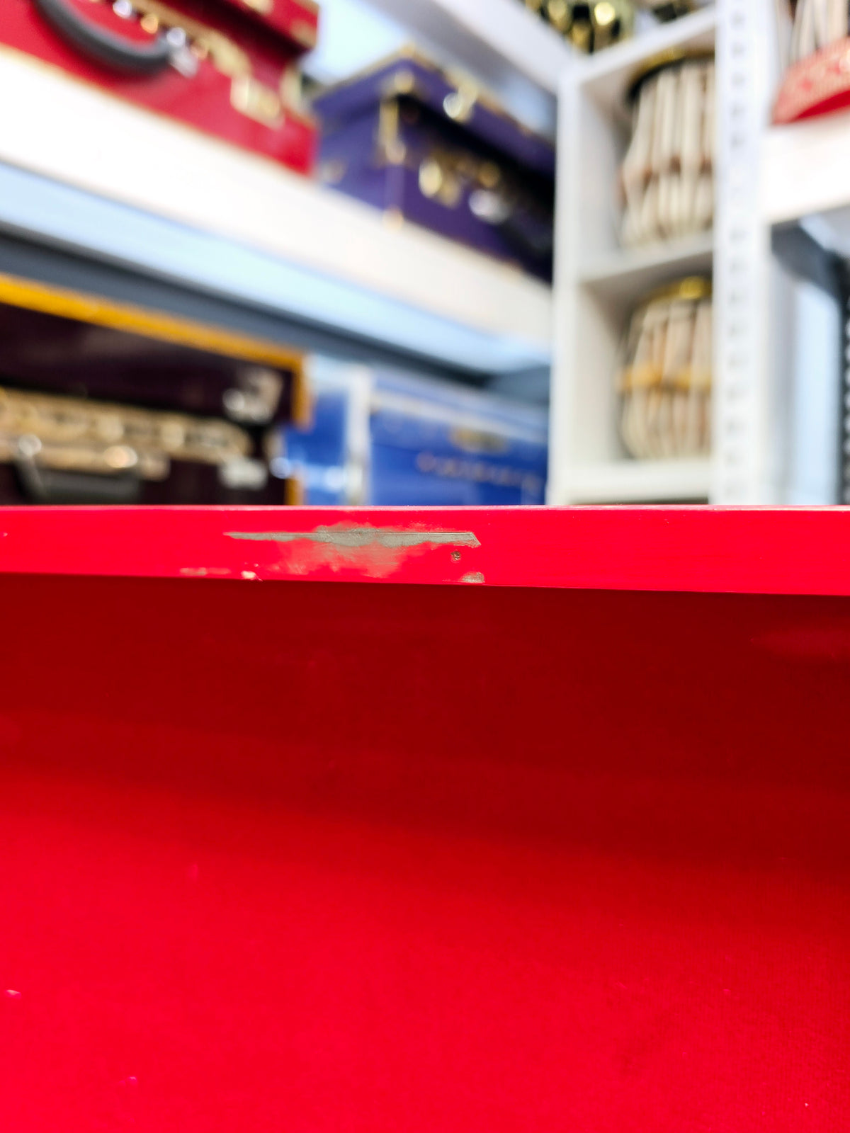 Ruby Param Traveller Harmonium – 2-Reed, Coupler (Minor Cosmetic Defects)