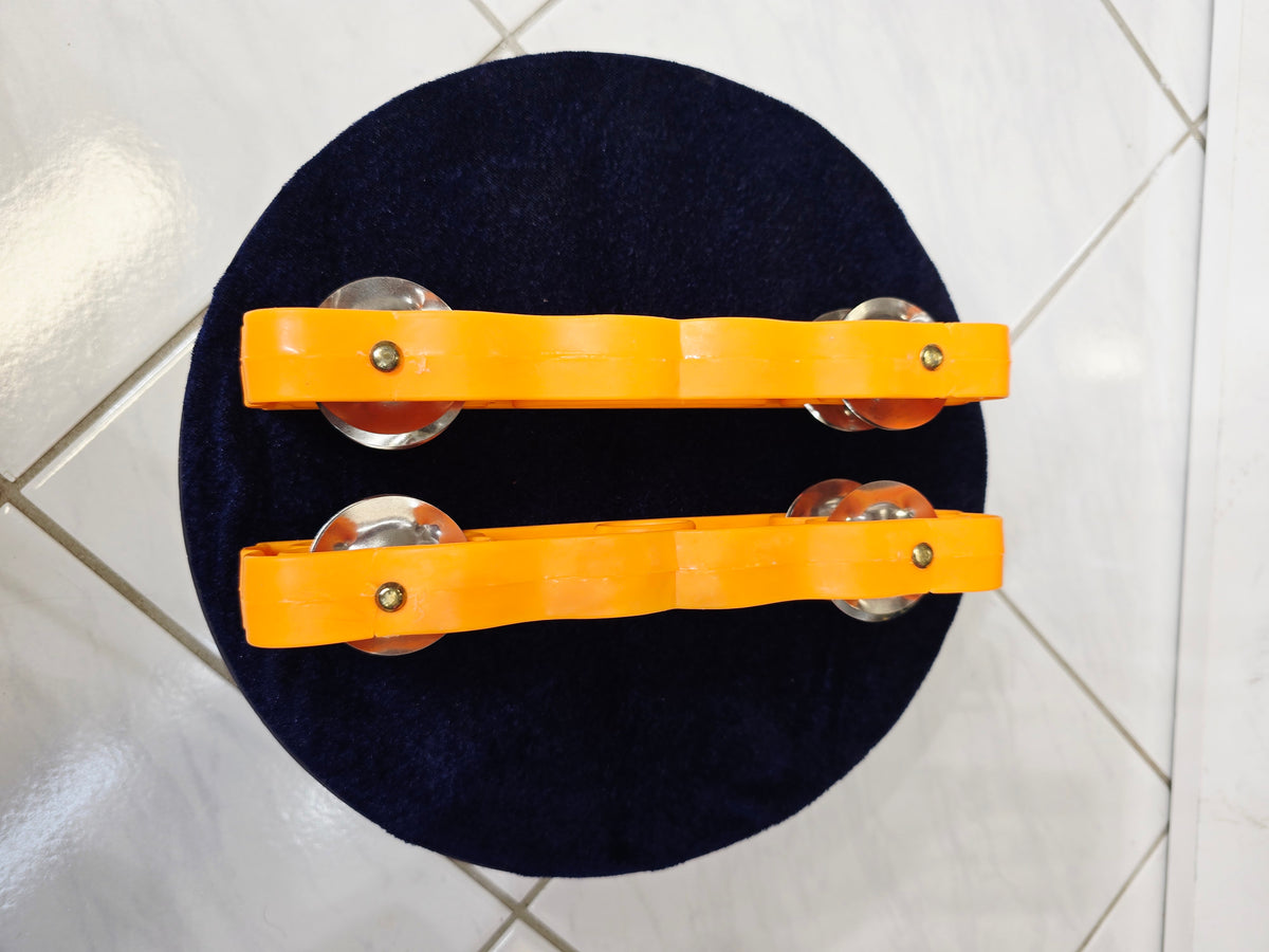 Sur Saanjh – Light Orange Devotional Hand Khartaal