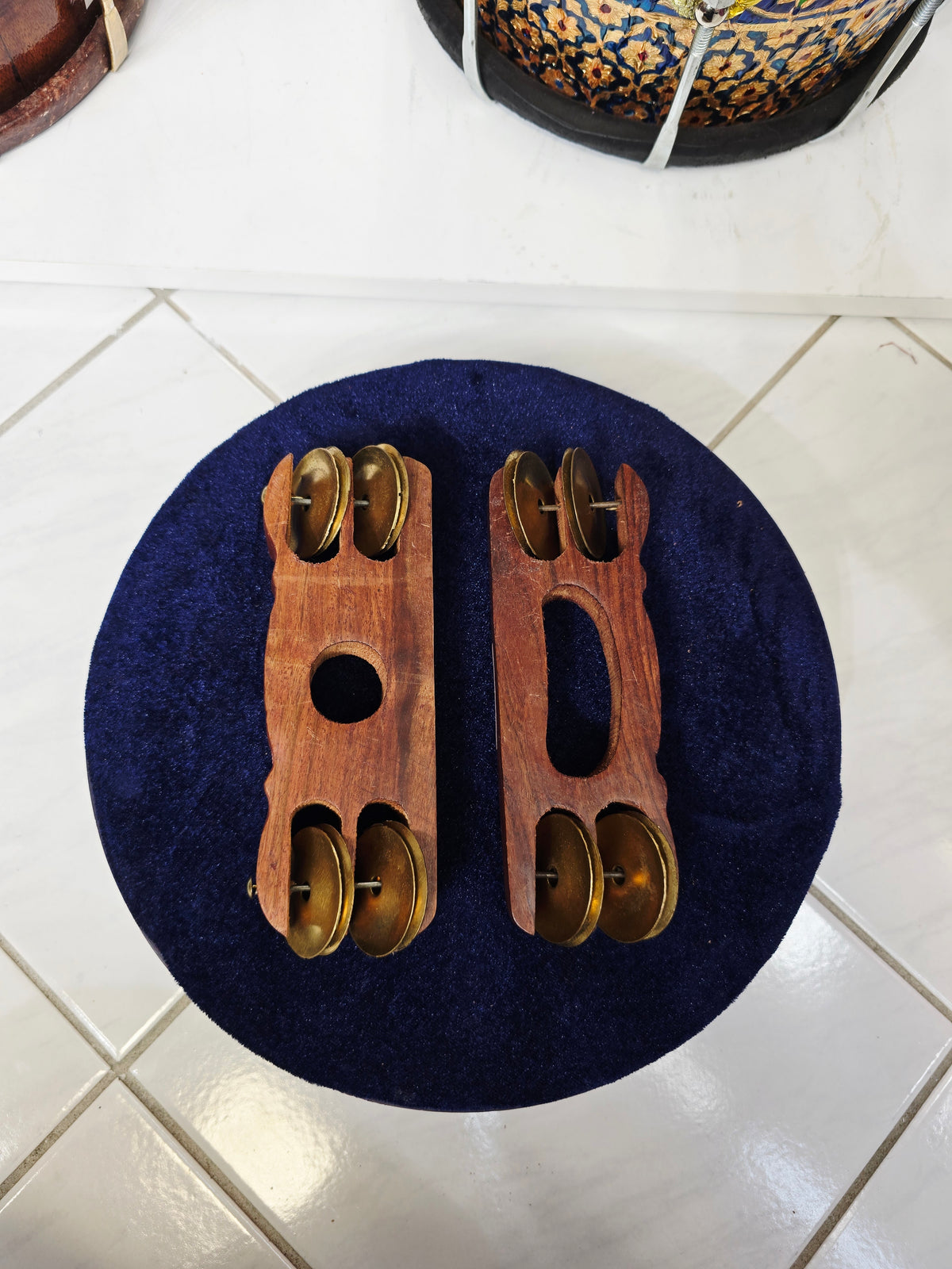 Taal Chhavi – Compact Wooden Hand Khartaal Set