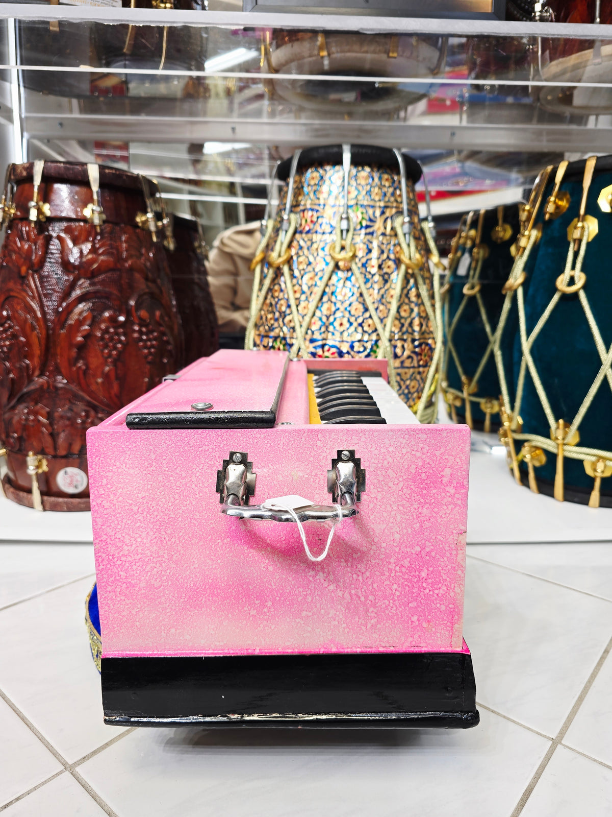 Rose Blush Serenade: Pink Toddler Harmonium *Cosmetic Defects* - Sangeet Store