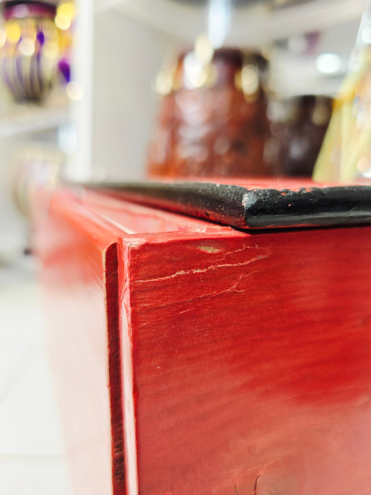 Sunset Serenade: Red-Orange Toddler Harmonium *Cosmetic Defects + Space between keys - Sangeet Store