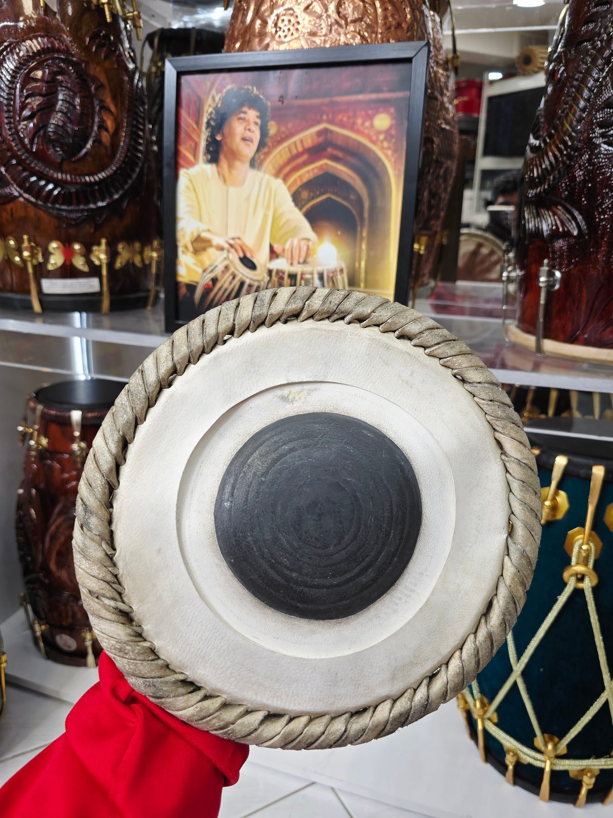 Bharat Kakade: 7.75" Low Octave C# Dayan Skin - Sangeet Store