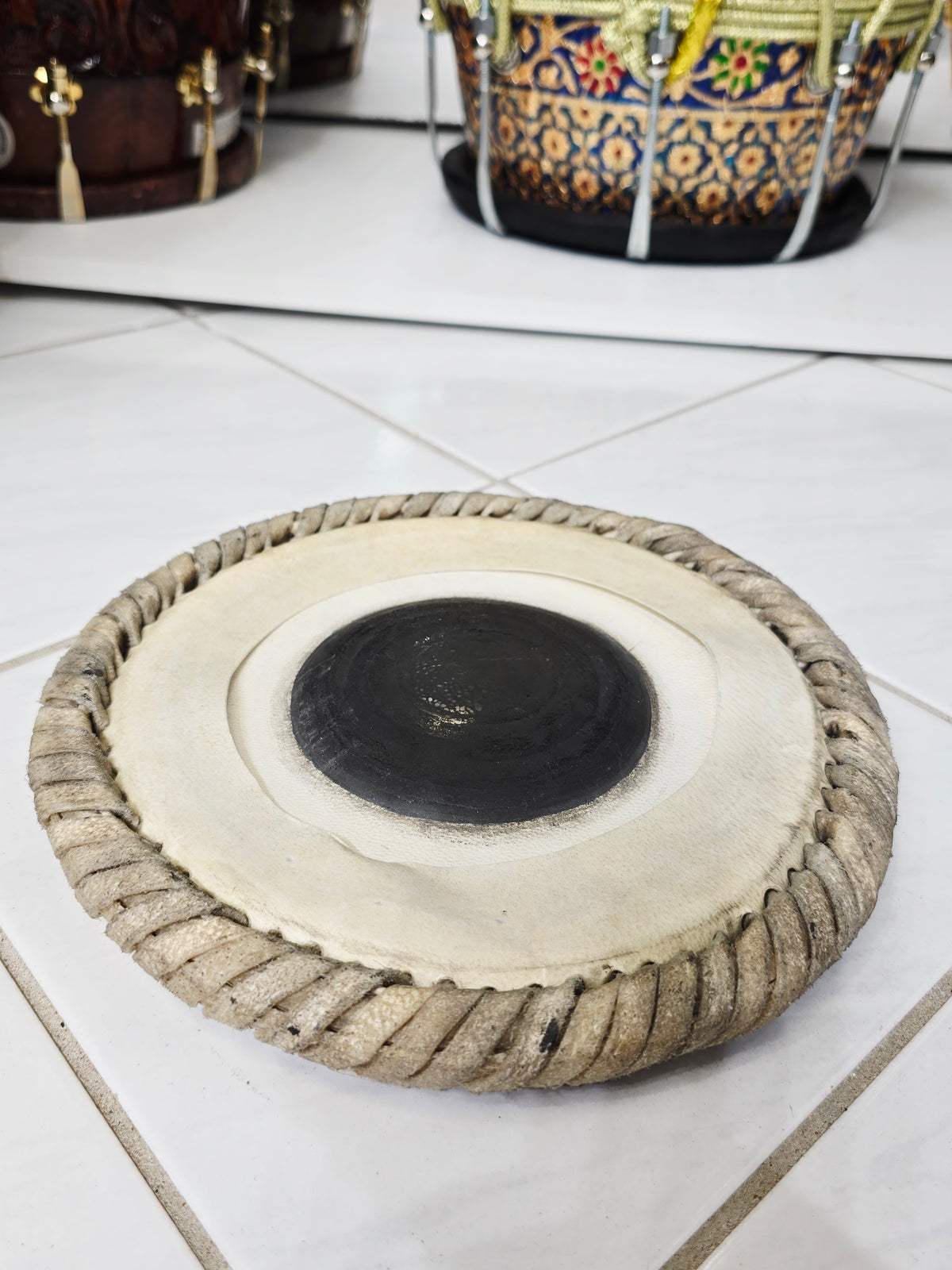 Bharat Kakade: 7.25" Low Octave D Dayan Skin - Sangeet Store