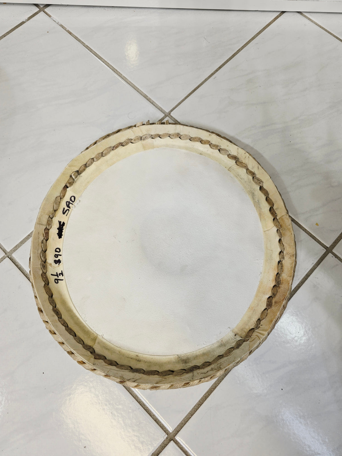 Mohd. Sharif: 9.5" Bayan Skin *Minor Cosmetic Marking Blemishes - Sangeet Store