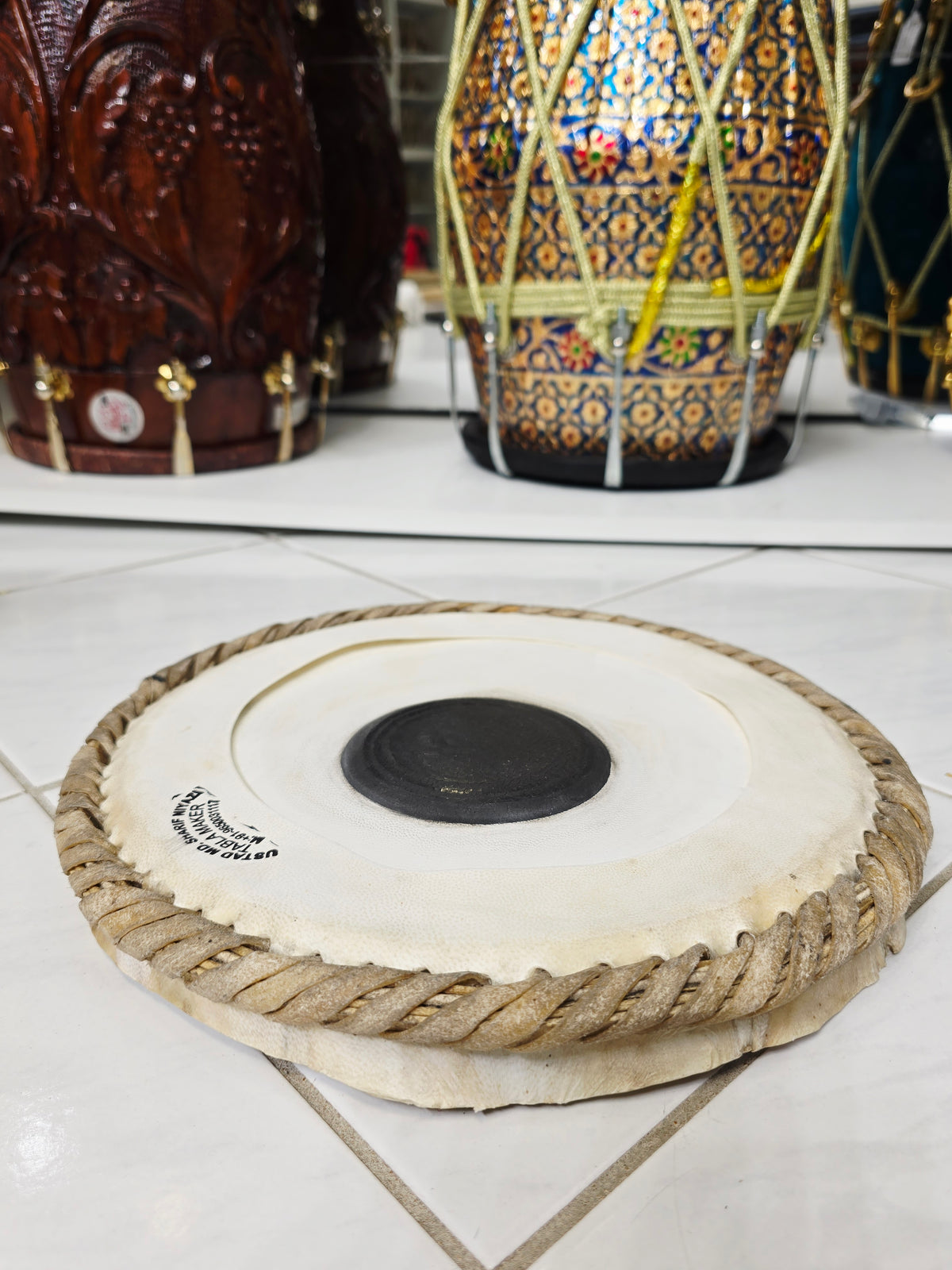 Mohd. Sharif: 9.5" Bayan Skin - Sangeet Store