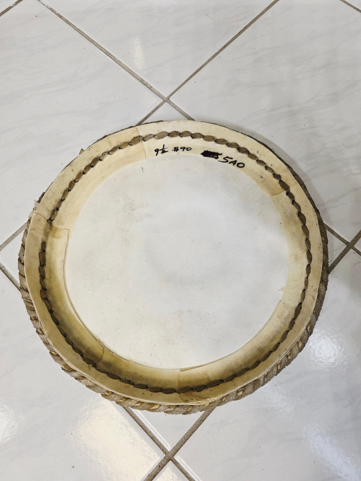 Mohd. Sharif: 9.5" Bayan Skin *Very Minor Cosmetic Blemishes* - Sangeet Store