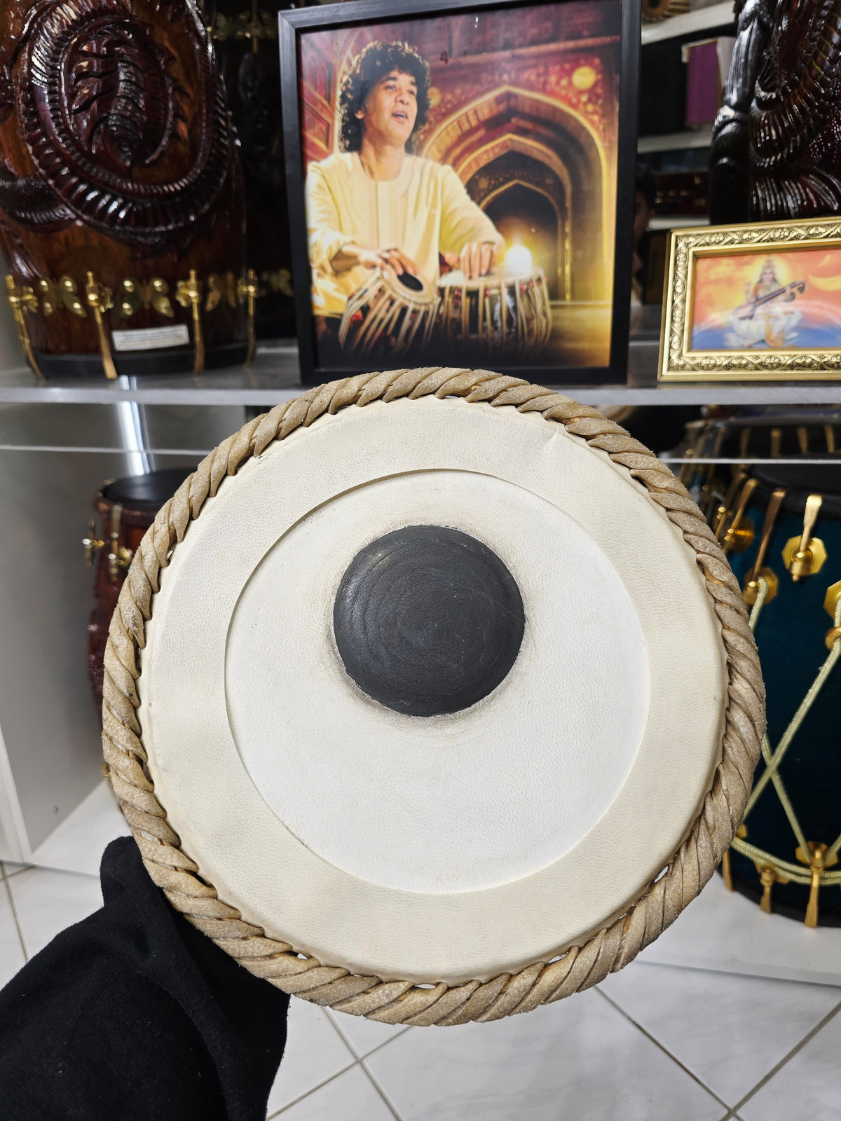 Concert Quality: 9.5" Bayan Skin - Sangeet Store