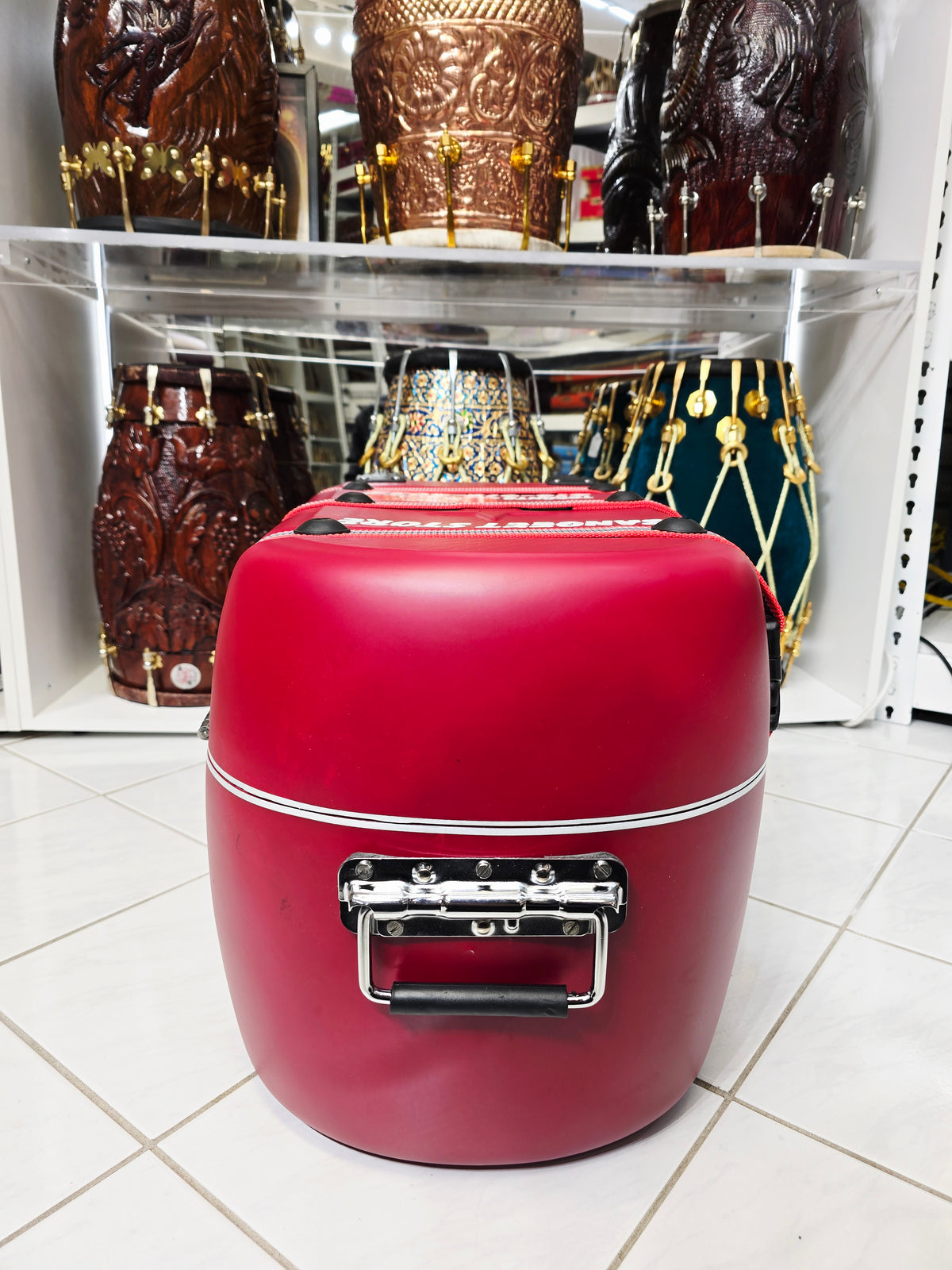 Red Rocket: Tabla/Dholak Travel Case (Minor Cosmetic Defects) - Sangeet Store