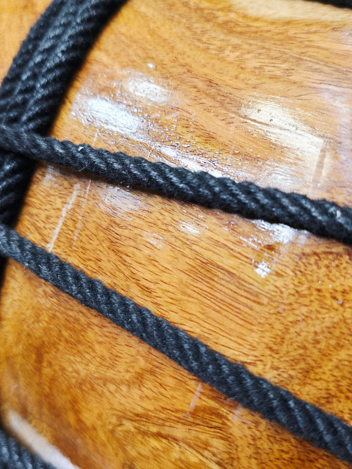 Duality Echo — 13 lbs Red Sheesham Hybrid Chetram Gill Dholak (Half-Bolted, Half-Roped) Cosmetic Defects