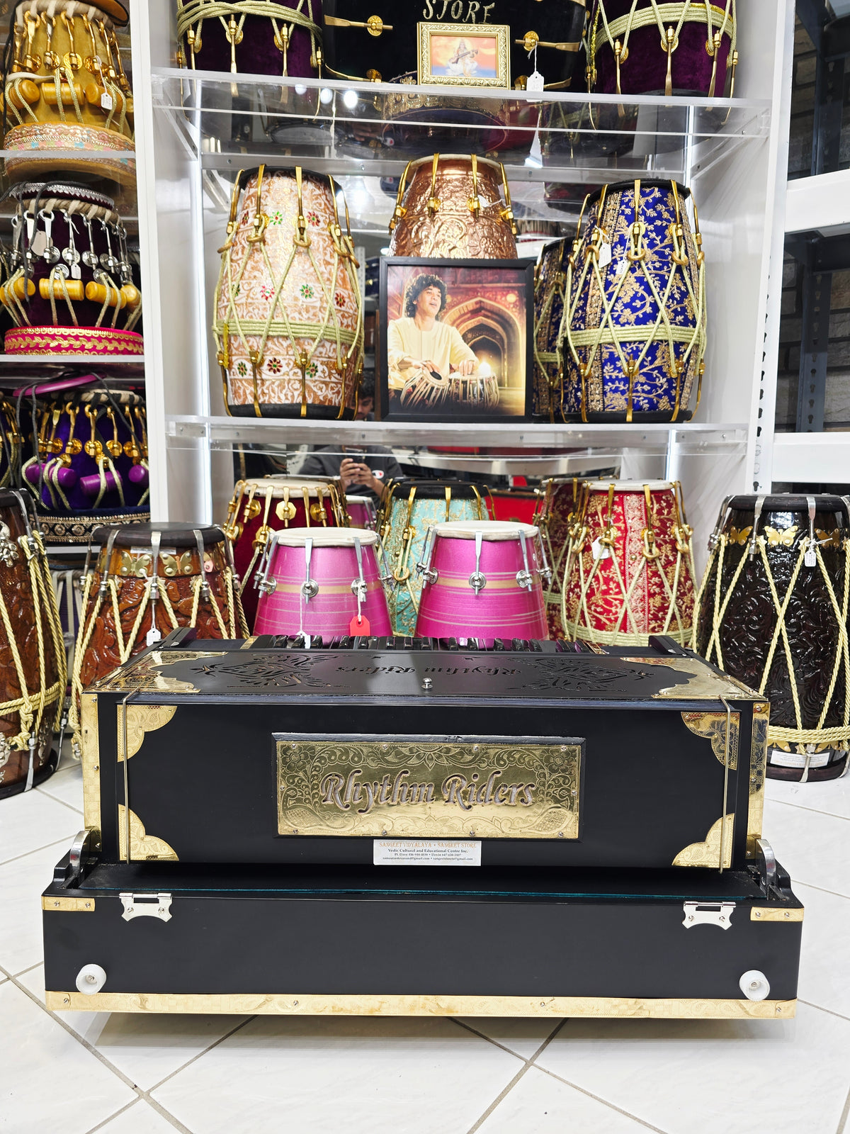Senthuran's Custom Harmonium Build Balance Link - Sangeet Store