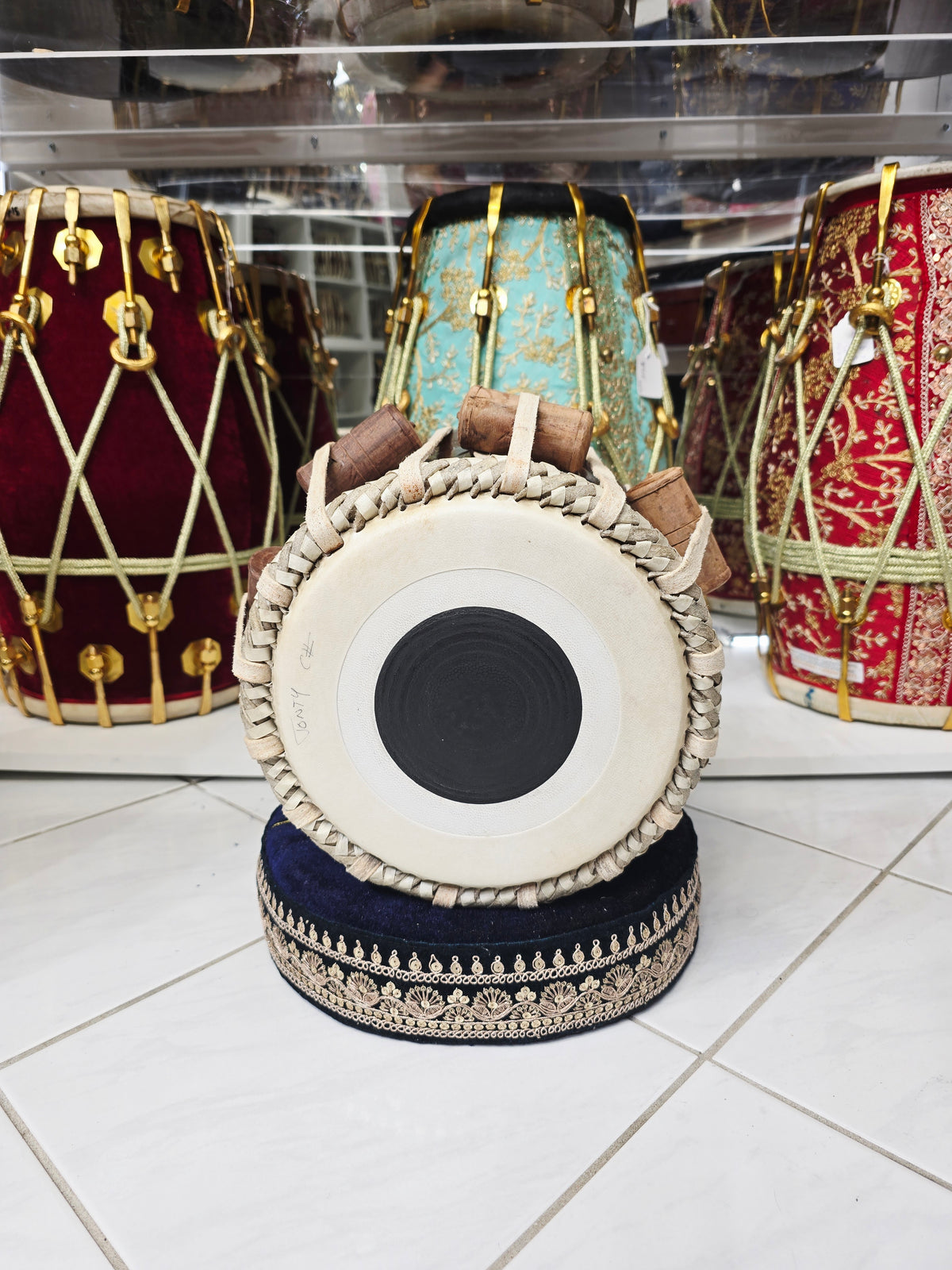 Ragaant Jori | 7.5" C/C# Red Sheesham Dayan – Slightly Mediocre Sound