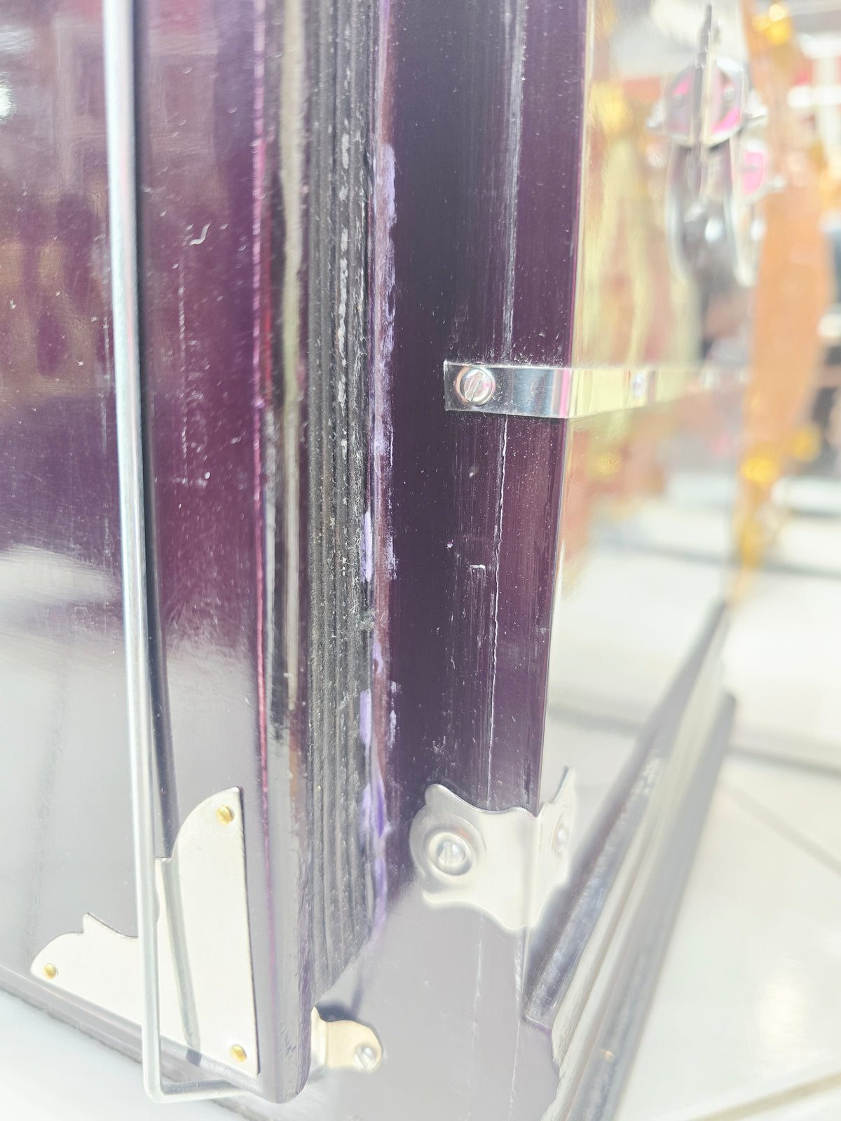 Royal Amethyst | 39-Key Boxed Harmonium – Dark Purple, With Coupler *Minor Cosmetic Defects
