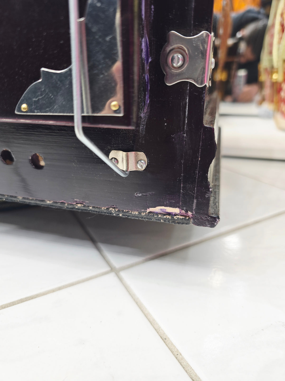 Royal Amethyst | 39-Key Boxed Harmonium – Dark Purple, With Coupler *Minor Cosmetic Defects