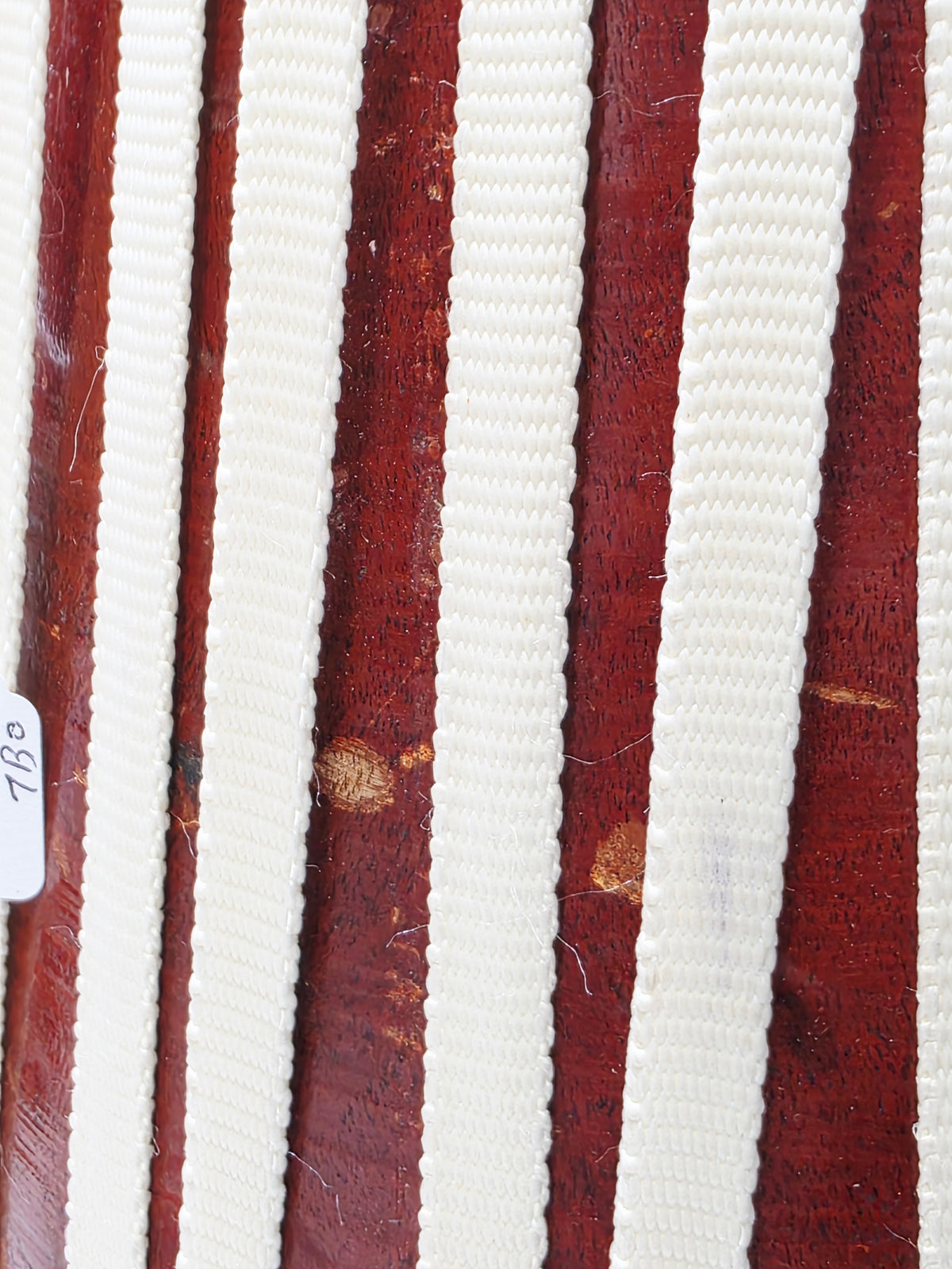 VeerDhara Heritage Mridangam – Classic Brown & Ivory Lacing *Cosmetic Defects*