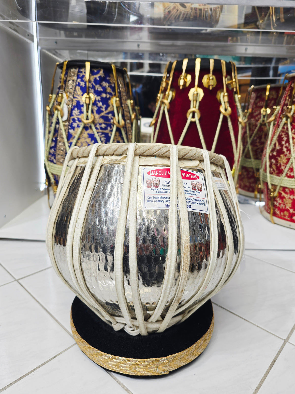 Pravaah Silver Copper Bayan – Manoj Vhatkar 9.25", 4.3kg