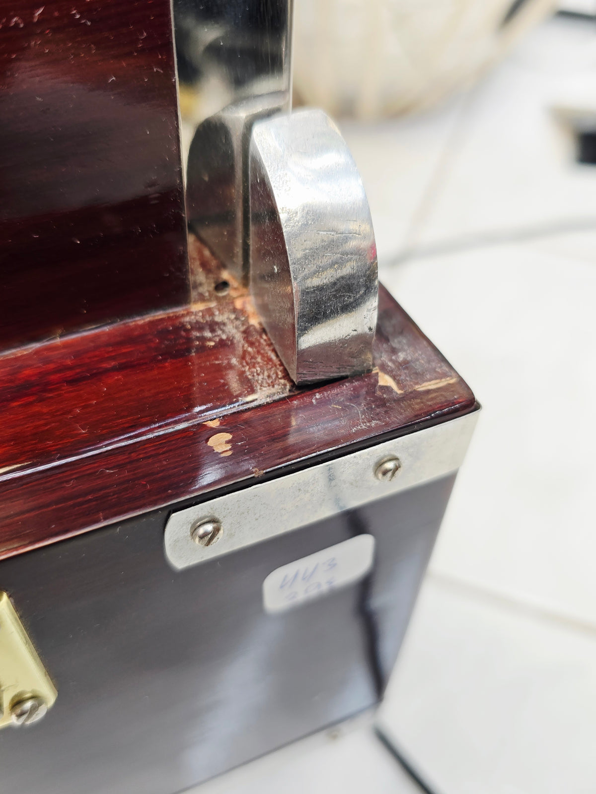 Ragini Gulab Traditional BMF Harmonium – 3-Reed | 9-Scale Changer – Cosmetic Cracks & Blemishes