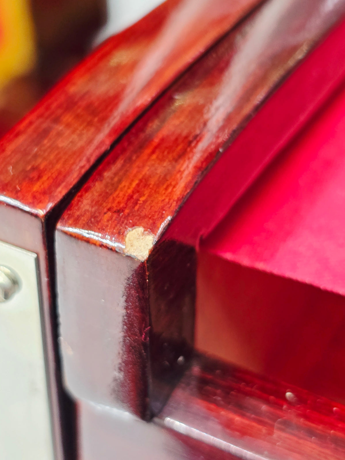 Ragini Gulab Traditional BMF Harmonium – 3-Reed | 9-Scale Changer – Cosmetic Cracks & Blemishes