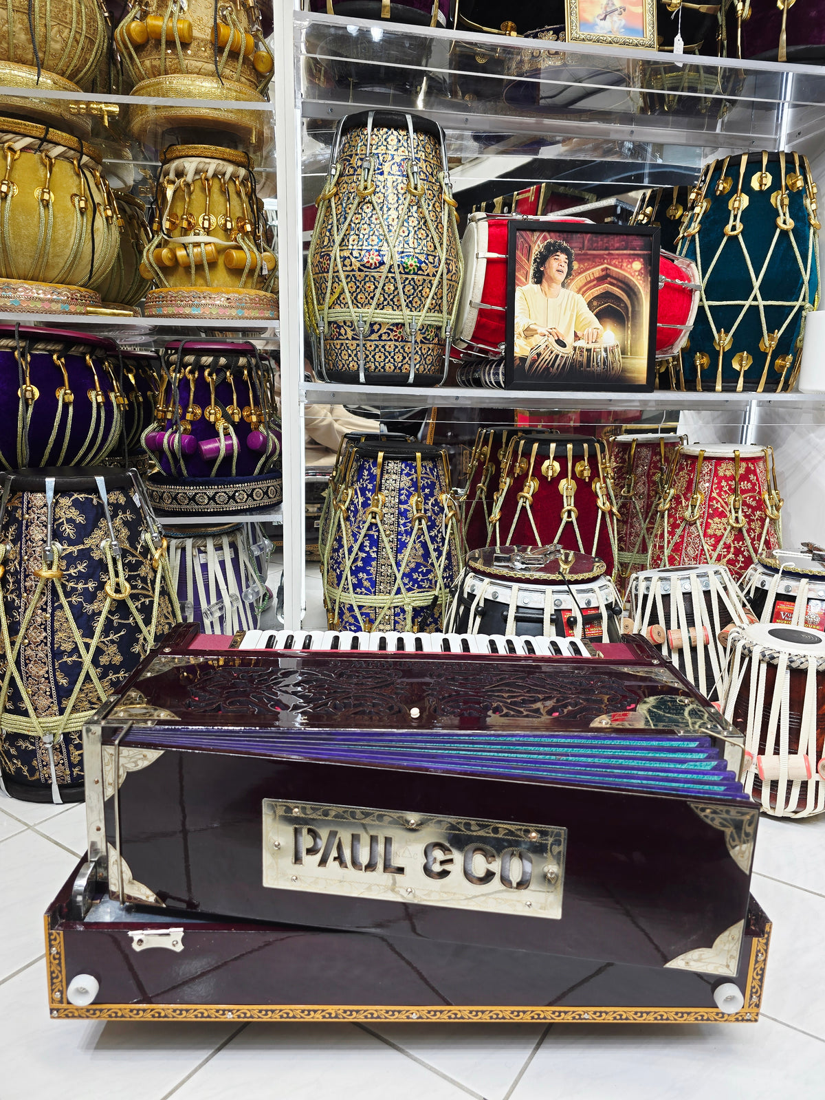 10% Deposit Link for Darshan: Virtuoso's Delight: Authentic Paul & Co. 3 Reed 9 Scale Changer Harmonium