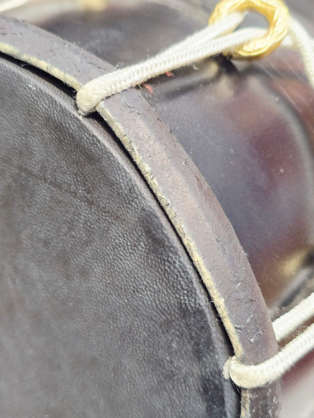 Midnight Dominion — 20" Matte Black West Indian Dholak (Black Skins) *Minor Cosmetic Blemishes (Including Blemishes on rim of bass skin)