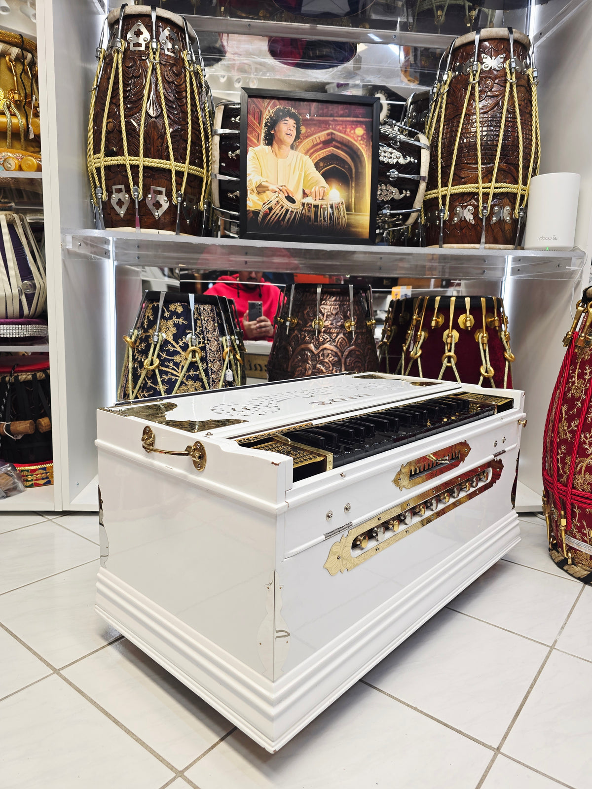 Zain's custom scale changer harmonium *Payment link*