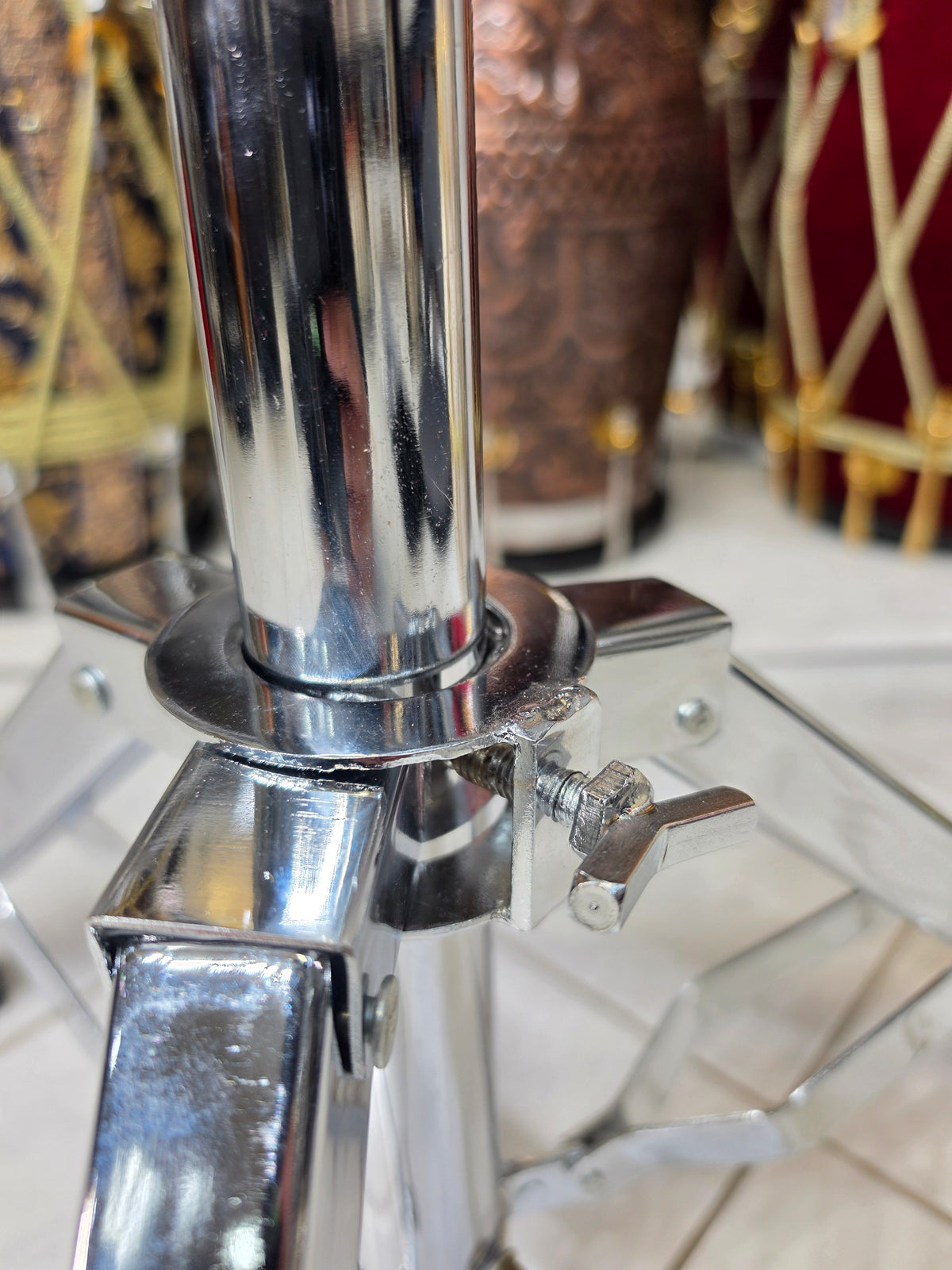 Sangam Swivel Tabla Stand (Reduced gap between tablas)