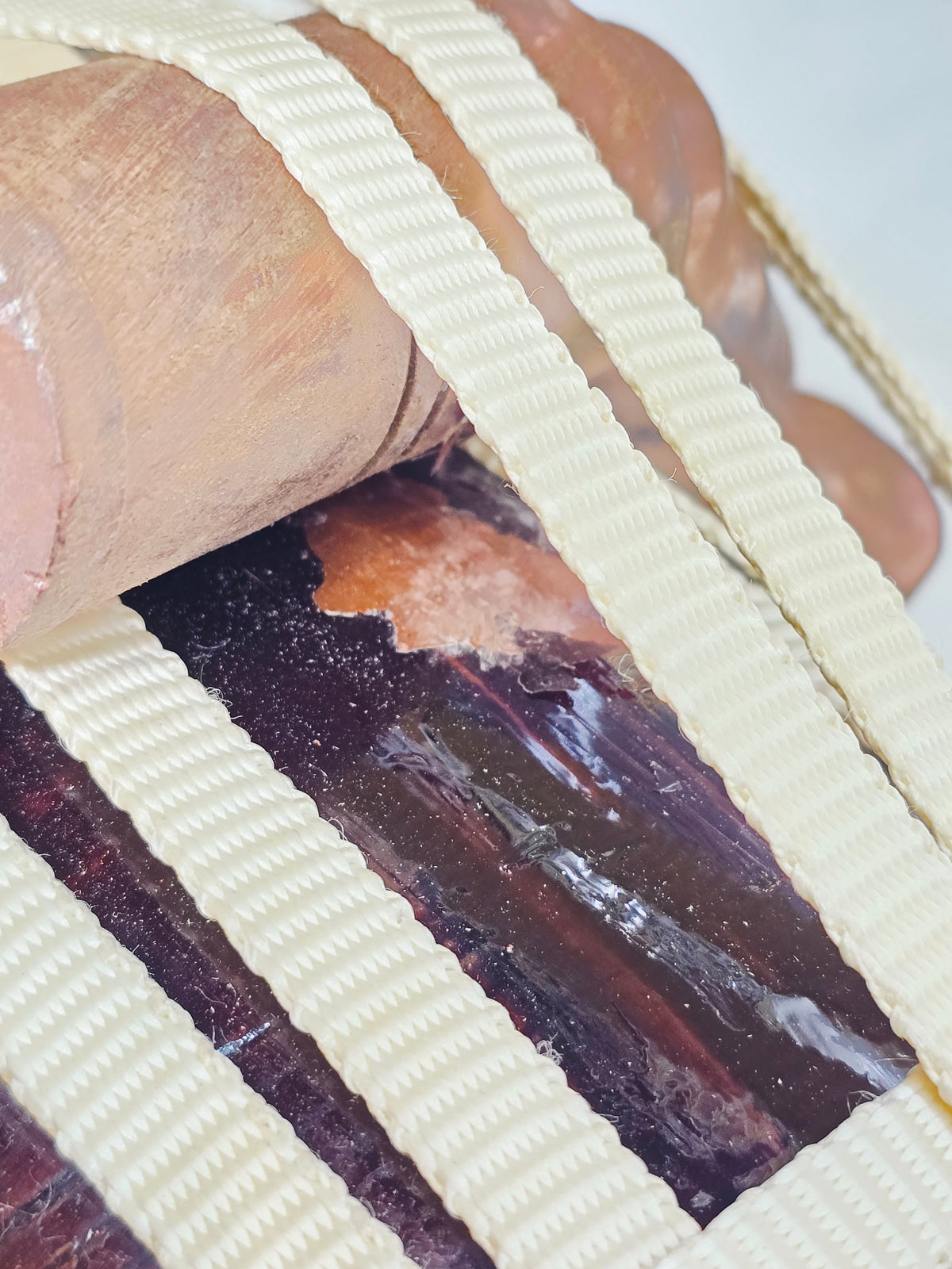 Amber Flux — 5.5″ F Mango Wood Dayan (Cosmetic Chips in Dark Gloss Finish)