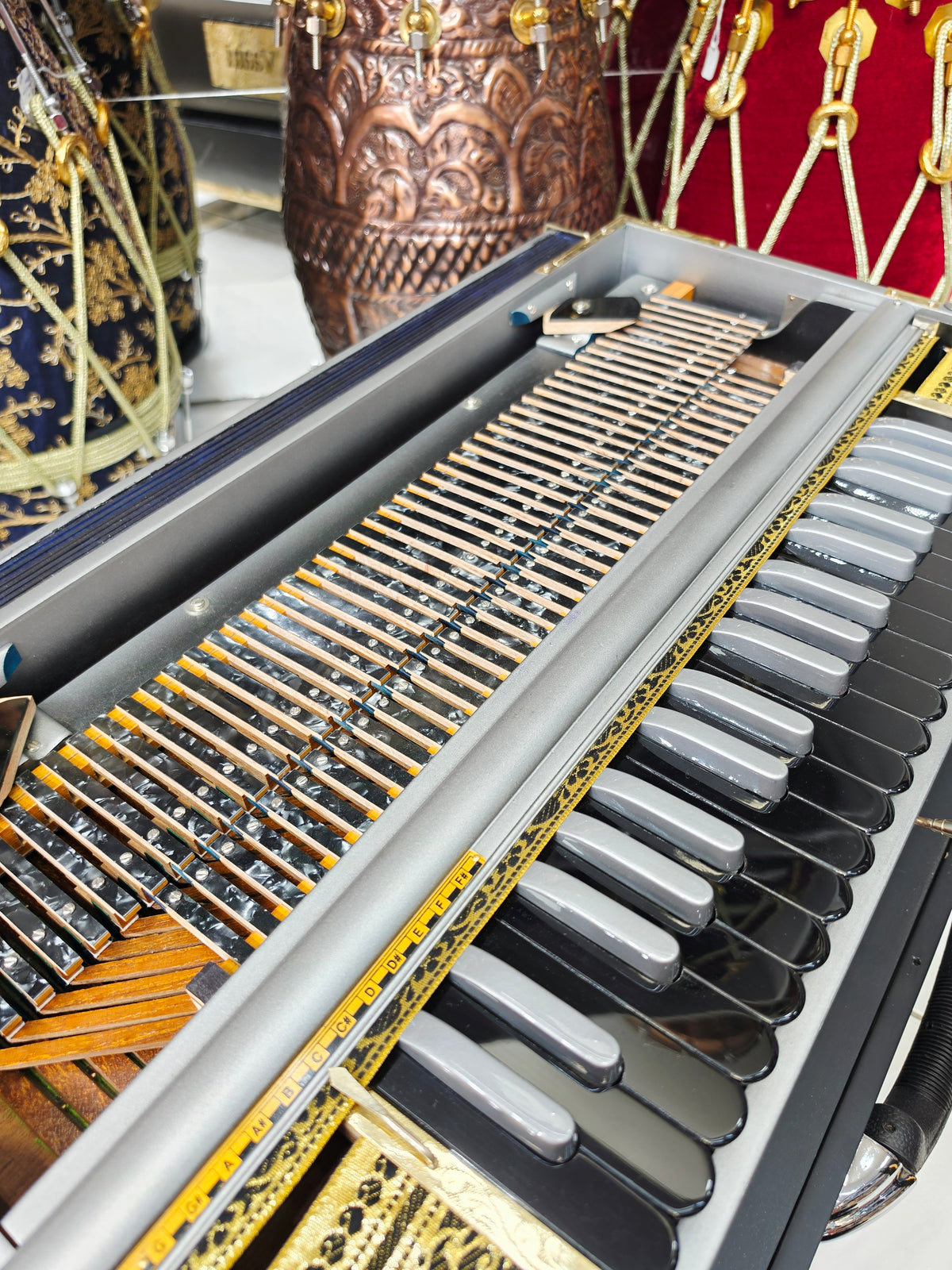 Sanjeev's Dad's Custom Harmonium Build Balance Link