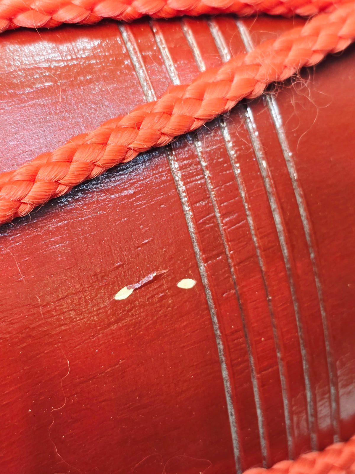 Rakta Dhvani™ — Pro Red Sheesham Dholak Minor Cosmetic Defects (Including a Couple Cosmetic Cracks)*
