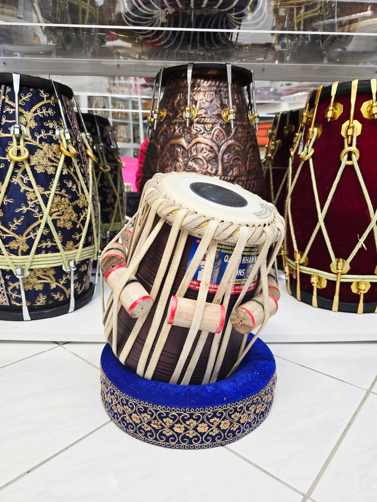 Naad Kshatra — 6″ C# Red Sheesham Qasim Dayan (Exceptional Tone · Minor Cosmetic External Cracks) **