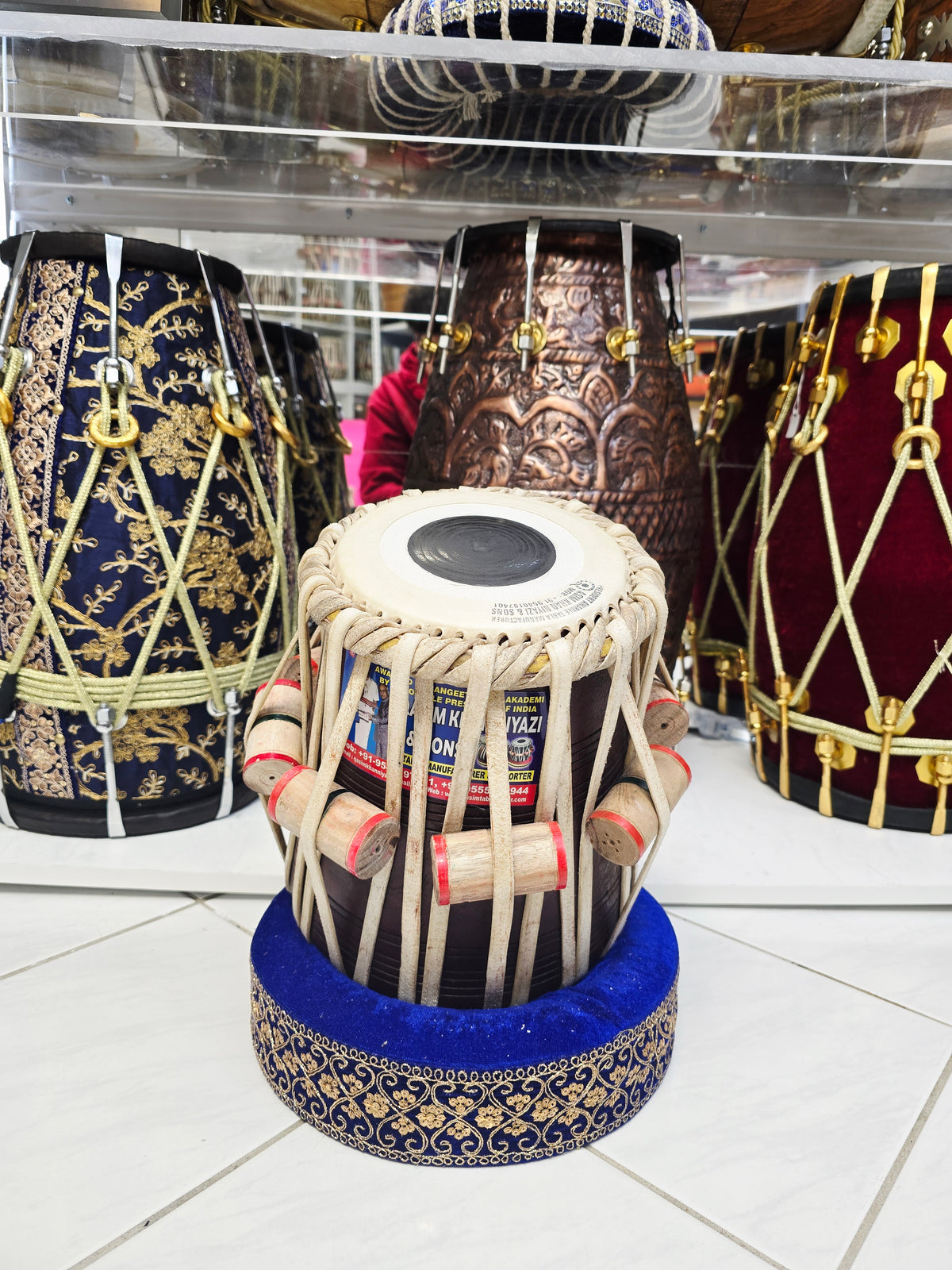 Naad Kshatra — 6″ C# Red Sheesham Qasim Dayan (Exceptional Tone · Minor Cosmetic External Cracks) **
