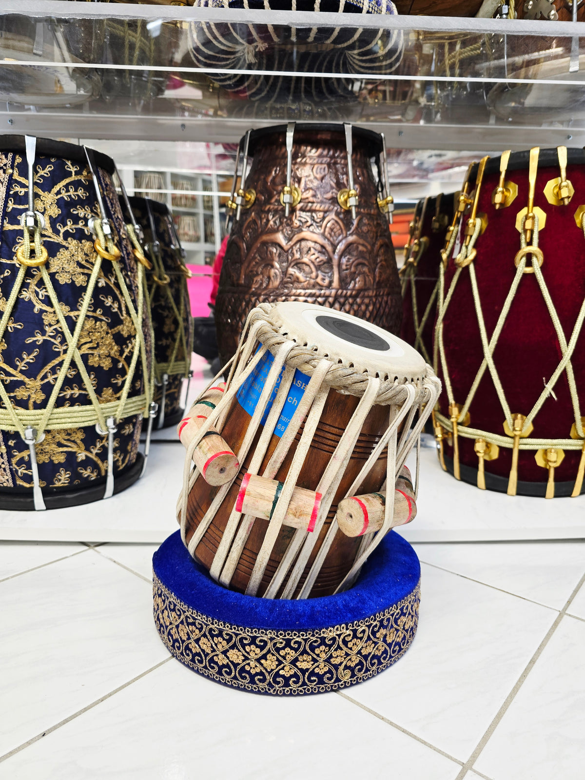 Naad Pravaah — 5.75″ D/D♯ Red Sheesham Bharat Kakade Dayan