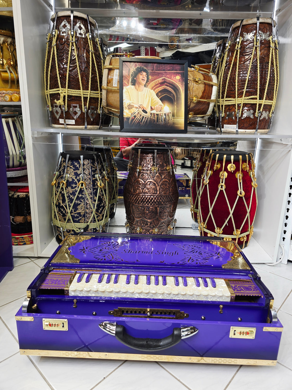 Sharma Singh's Custom Harmonium Build: Balance Link