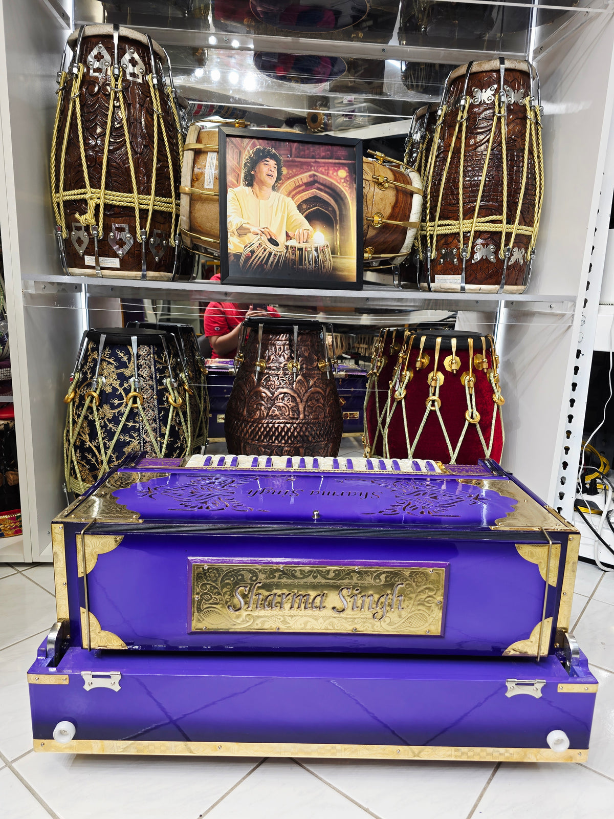 Sharma Singh's Custom Harmonium Build: Balance Link
